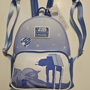 Loungefly Star Wars Blue and White Backpack
